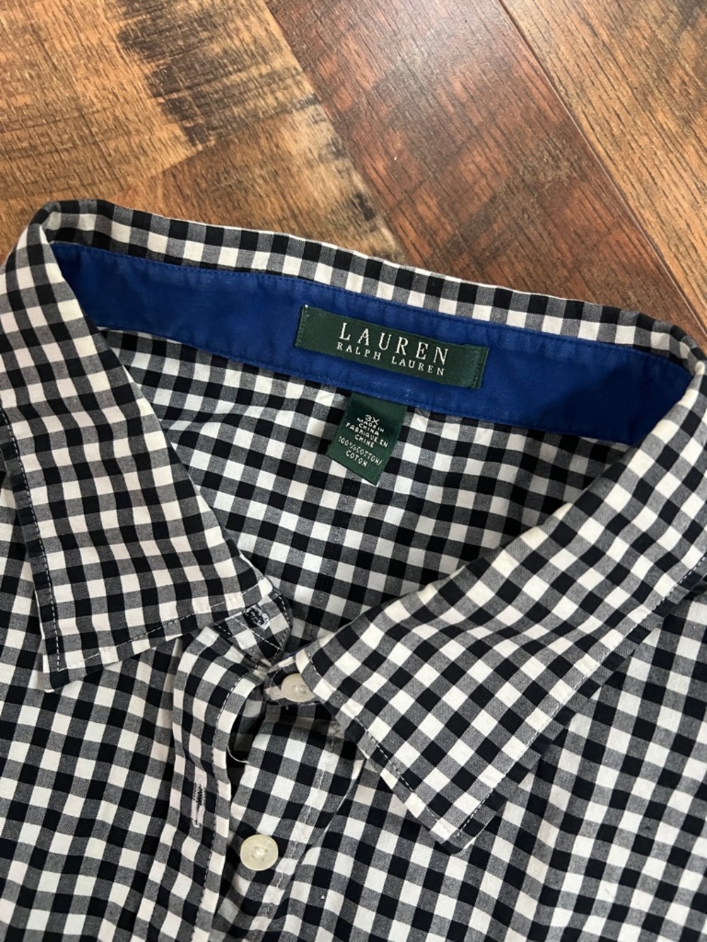 Ralph Lauren 3/4 sleeve button down shirt - Picture 2 of 5